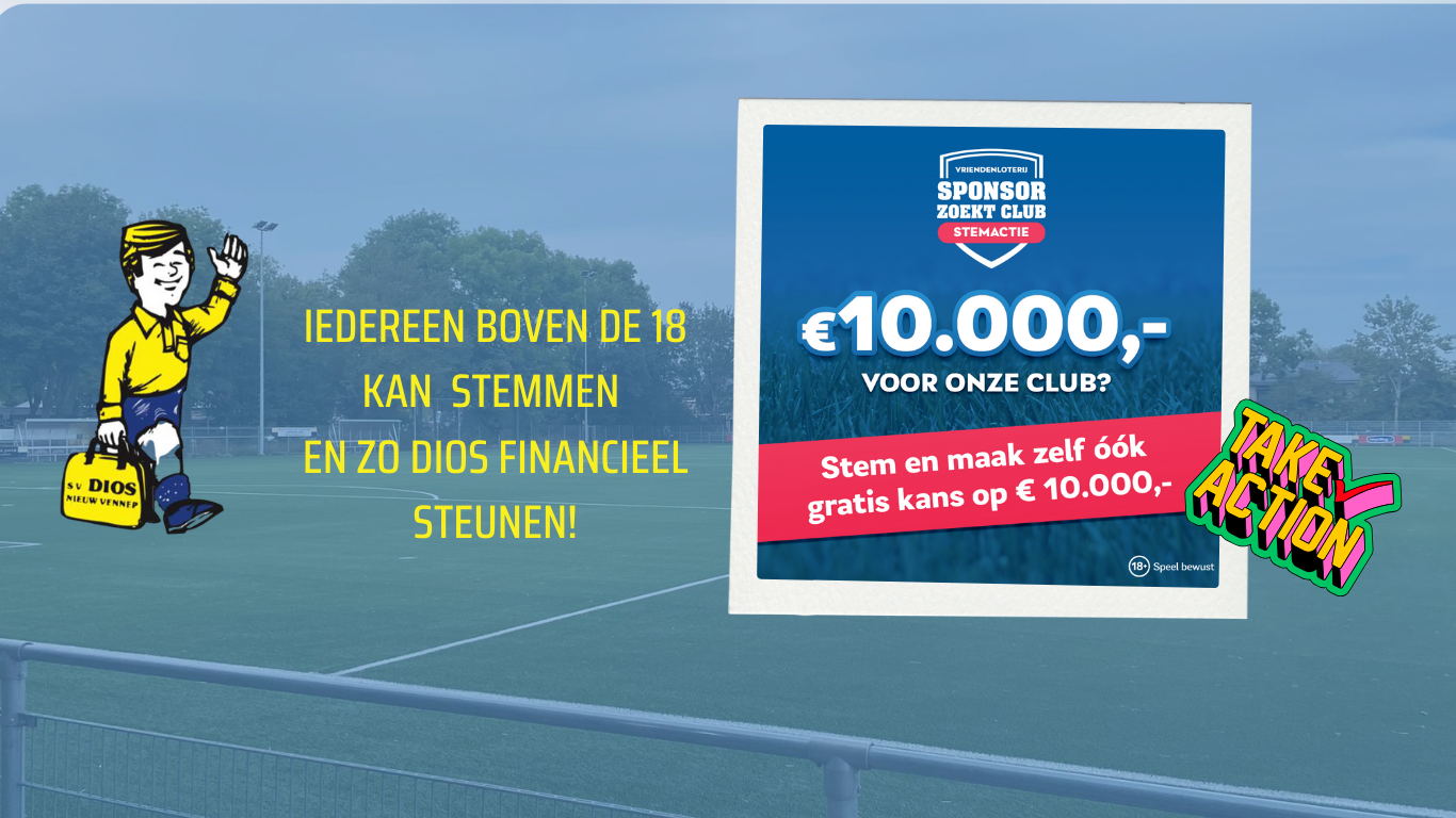 Vriendenloterij sponsor aktie