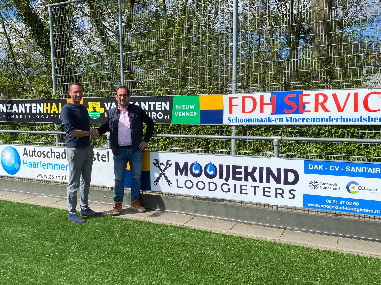 nieuwe sponsor: Loodgieters Mooijekind