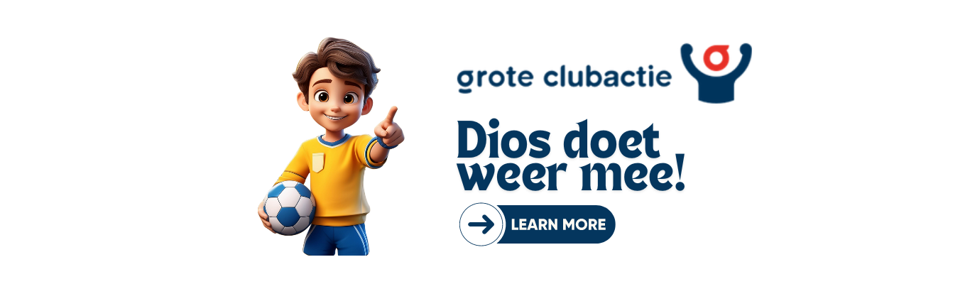 S.V. Dios doet mee met de Grote Clubactie!