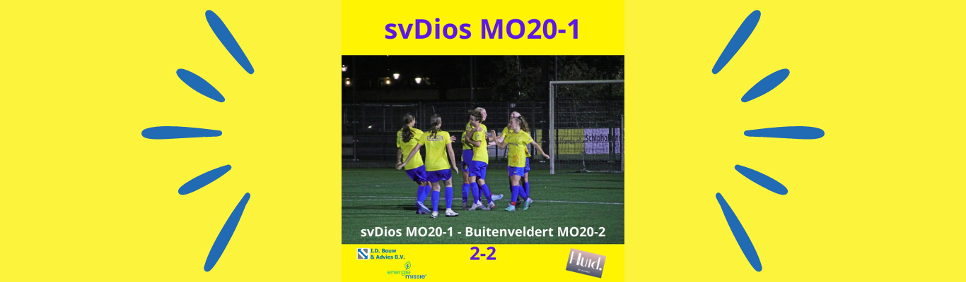 MO20-1: Voetbal gevecht tegen de koploper
