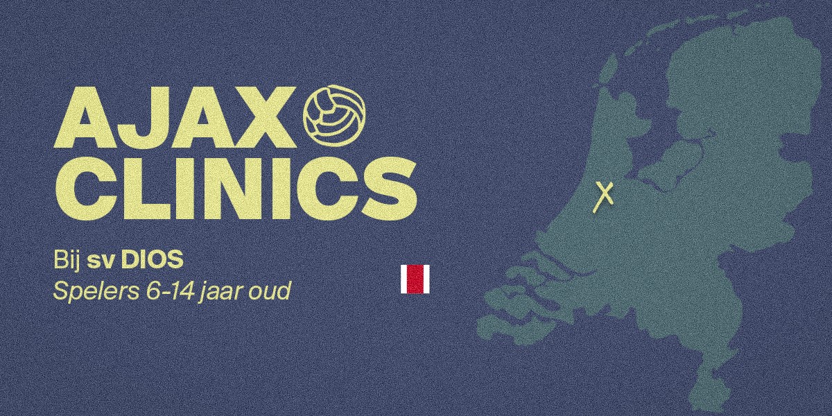 Ajax Clinic in de herfstvakantie!