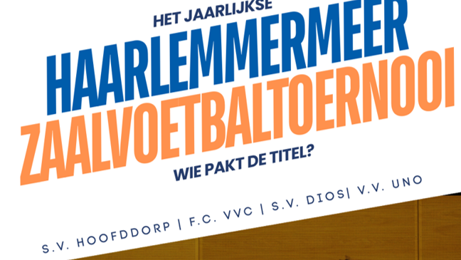 Haarlemmermeer Zaalvoetbal toernooi